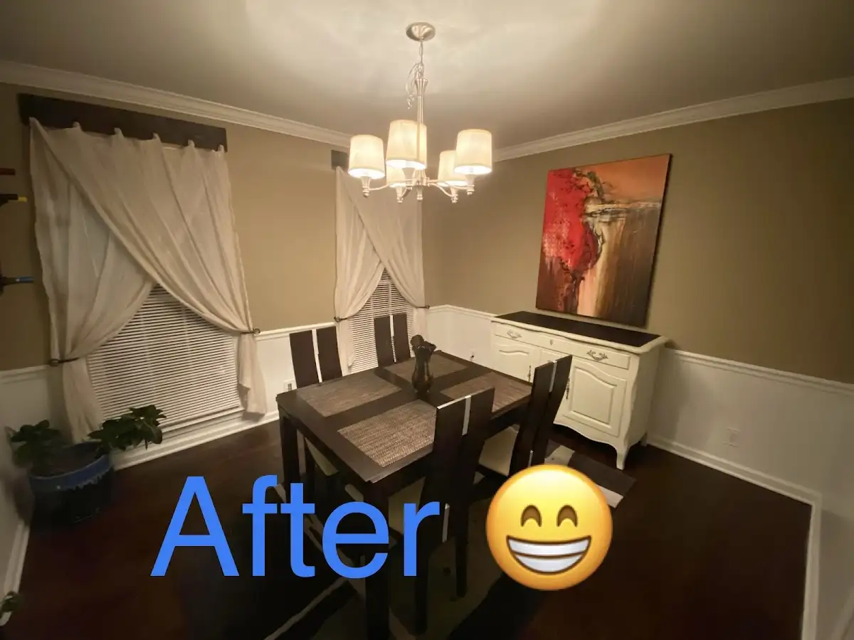Professional dining room restoration after water damage in Rockville Centre