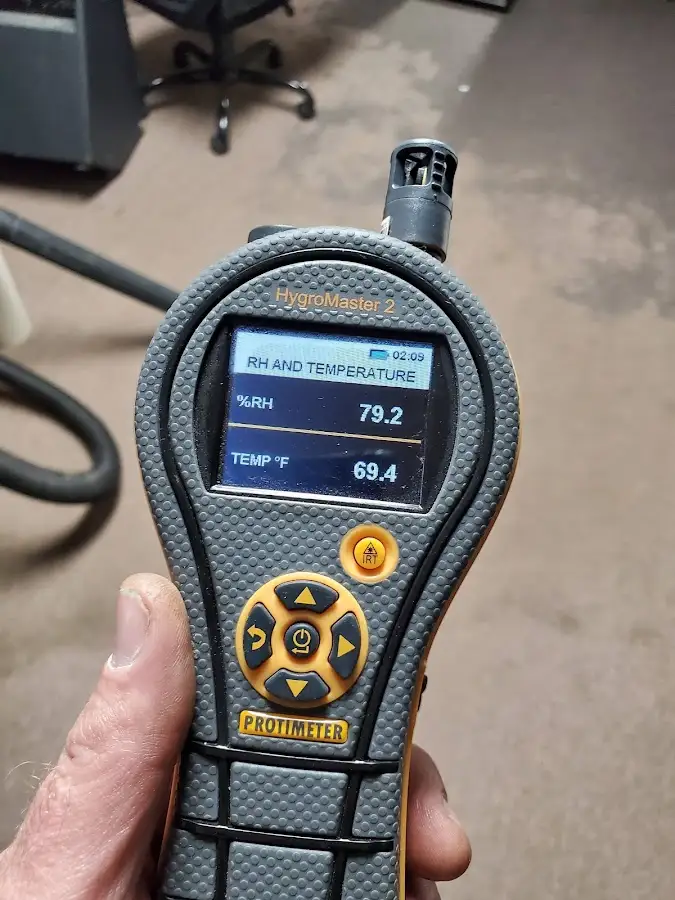 Moisture meter humidity assessment for Mold Remediation & Removal in Rockville Centre